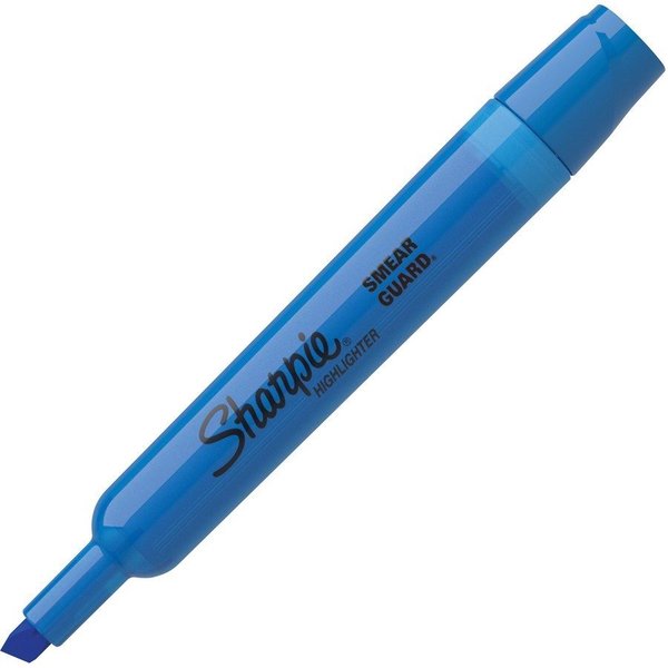 Sharpie Accent Highlighter, Chisel Point, Turquoise/Blue 12PK SAN25010